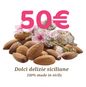 Gift card buono regalo 50€ dolci delizie siciliane